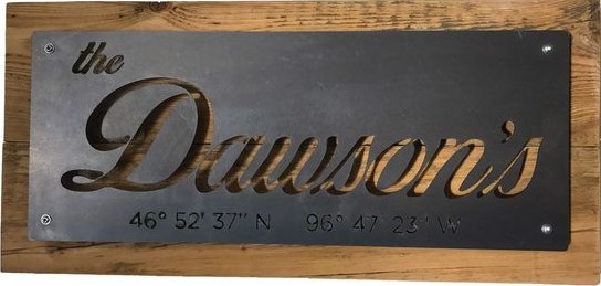 acrylic signage